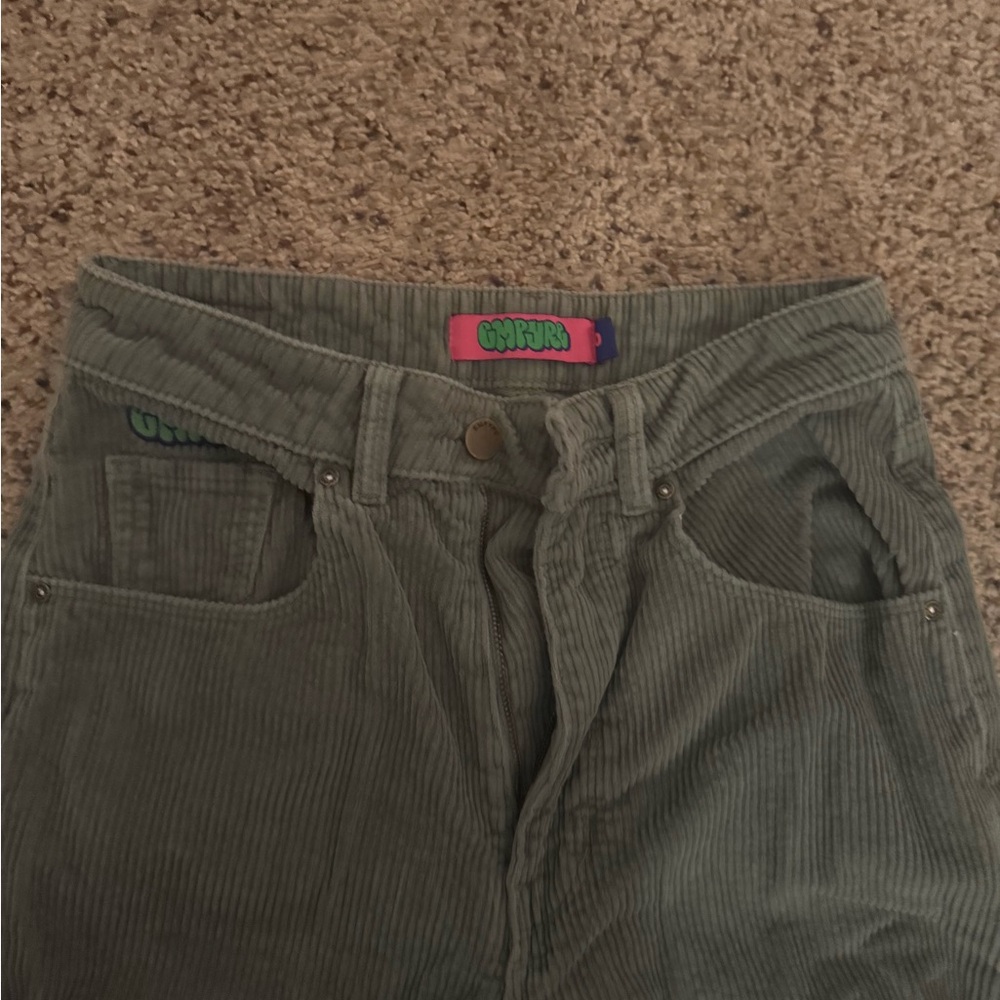 Empyre Tori Size 0 Sage Green Corduroy